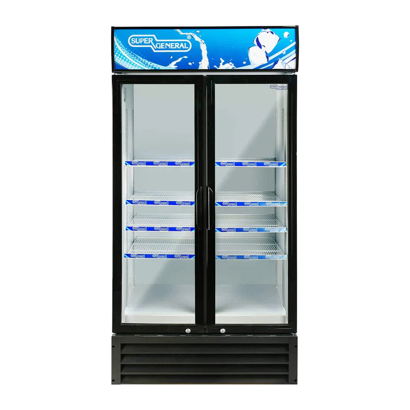 Super General 800L Double Door Chiller